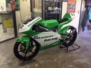 SOLD - Honda RS125 Racer NX4 incl. reserve onderdelen