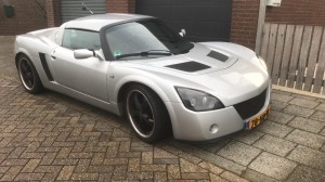 Speedster met Custom made Jz wheels met winterbanden ( Oude foto )